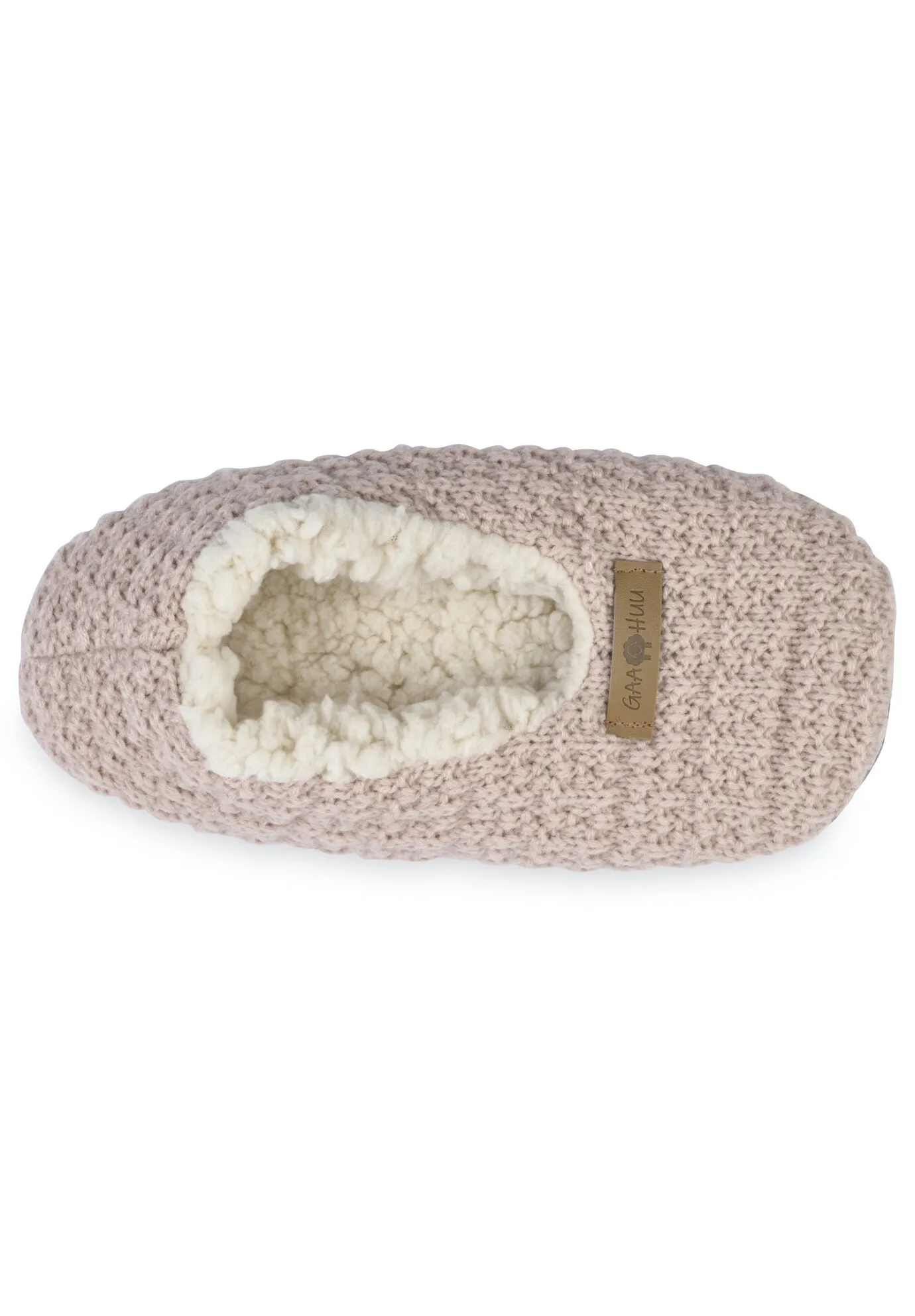 Textured Knit Ballerina Slipper