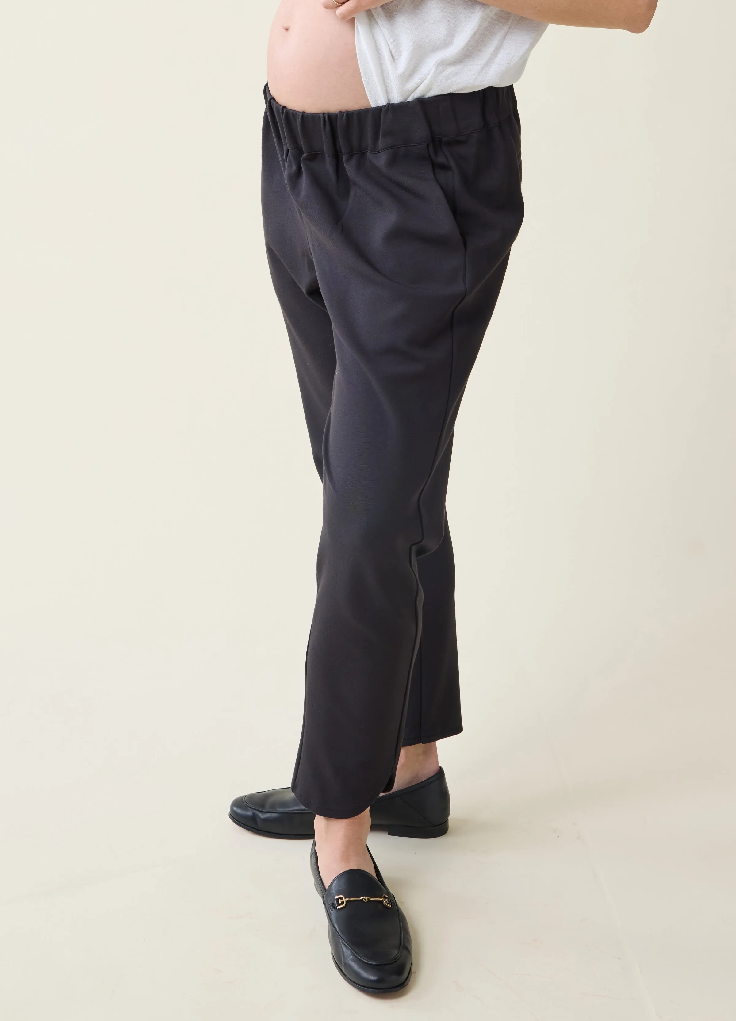 The EveryWear Maternity Black Ponte Pant