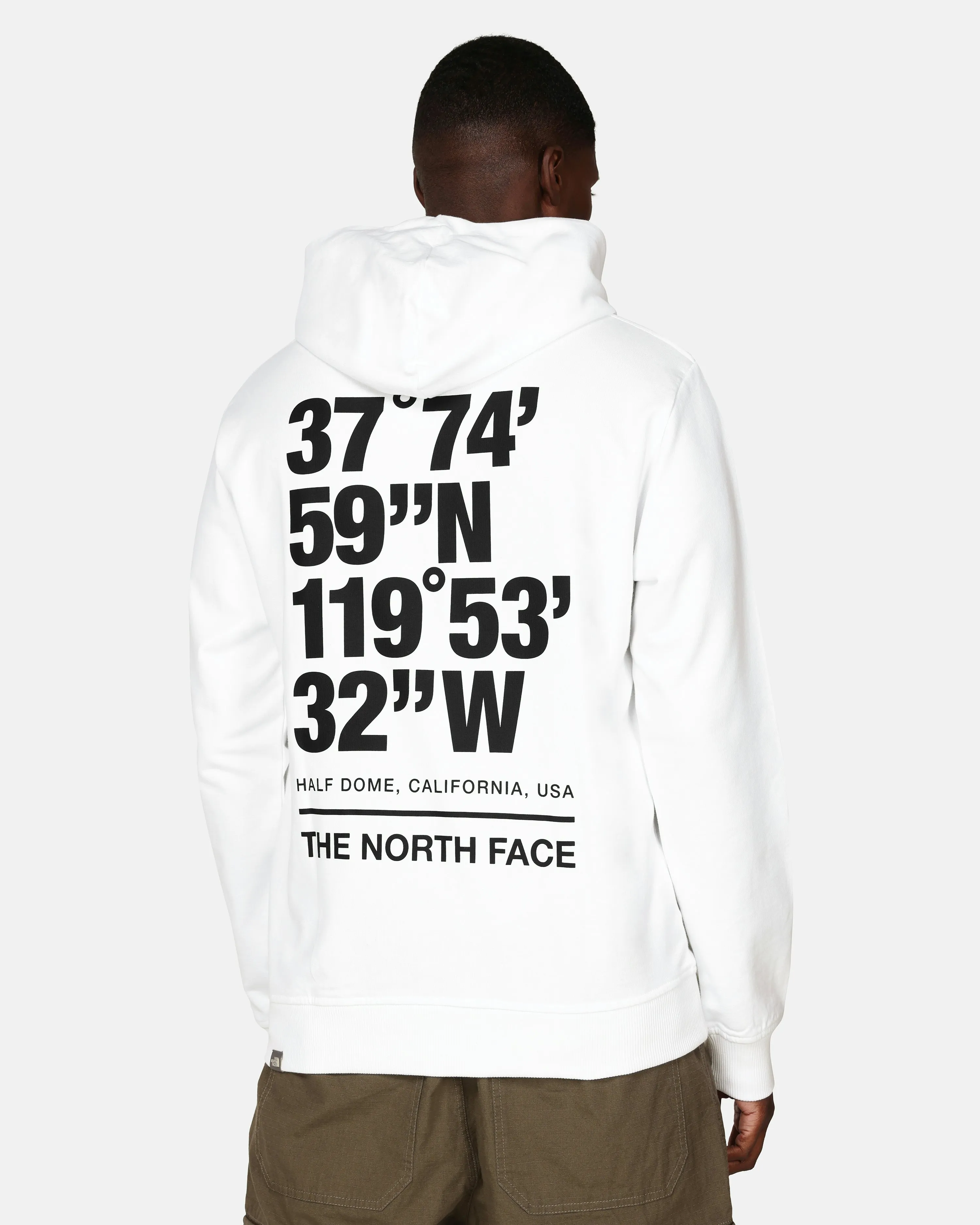 The North Face Hoodie - Coordinates White | Men | Junkyard