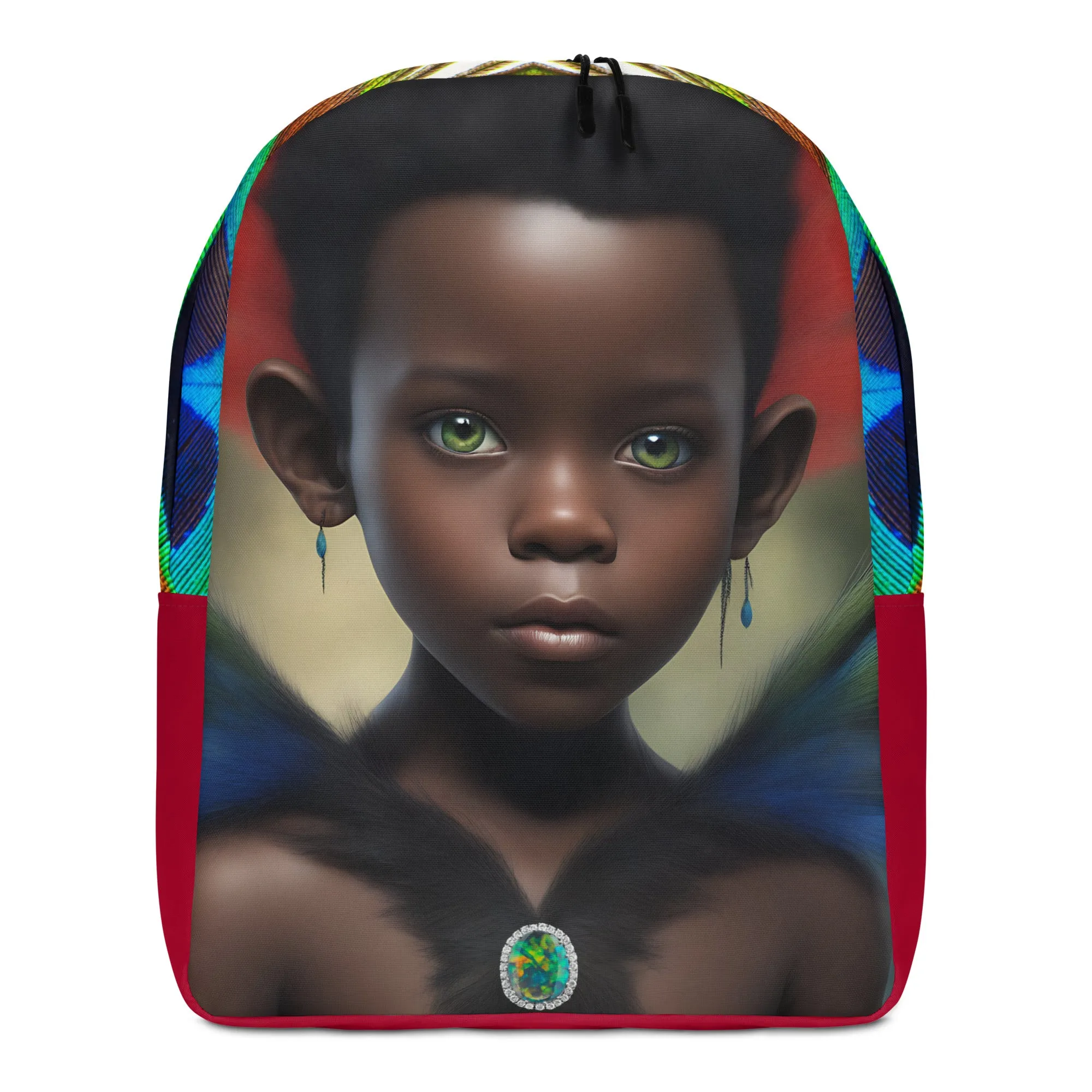 “The-Somalian-Fairy (But Not a Fairy)” Minimalist Backpack