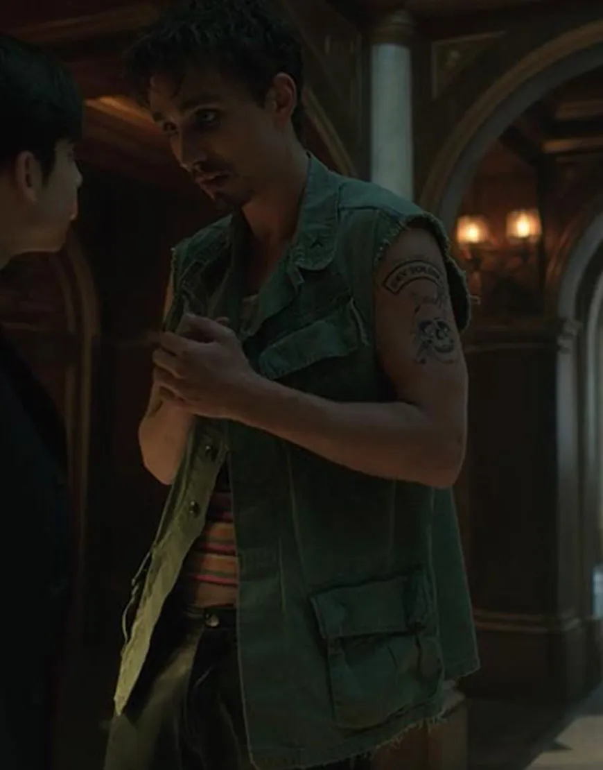 The Umbrella Academy Klaus Hargreeves Green Vest | 40%OFF | ujackets