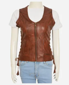 The Walking Dead Michonne Leather Vest