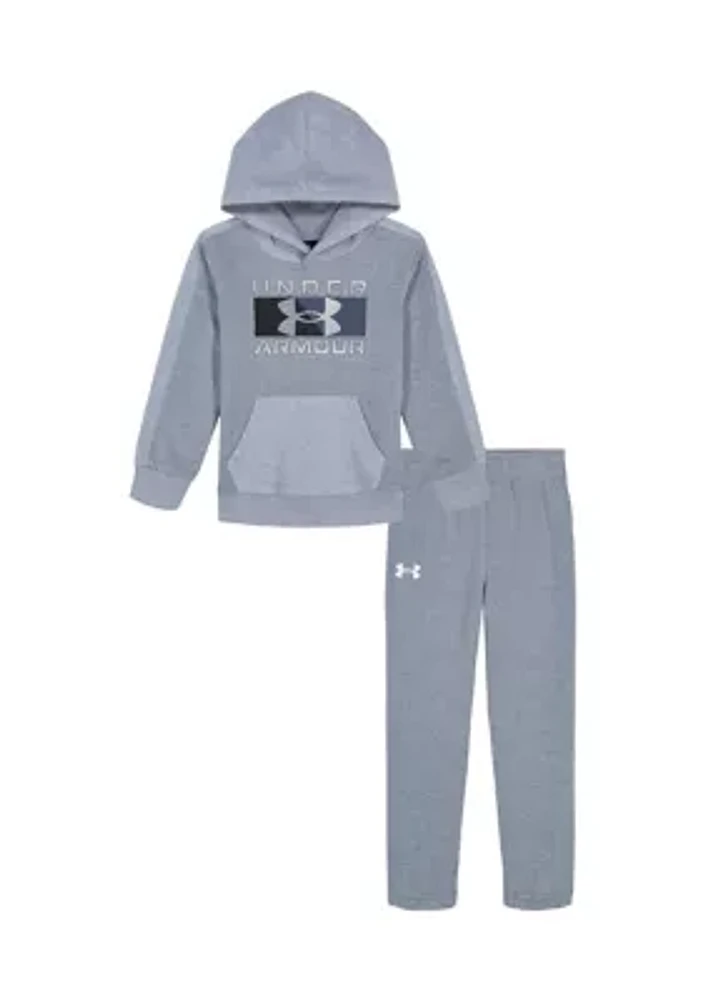 Toddler Boys Reverse Rival Graphic Hoodie and Joggers Set