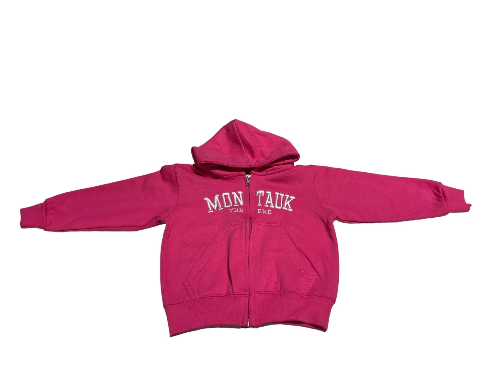 Toddler Montauk The End Embroidered Nantucket Zip-Up Hoodie