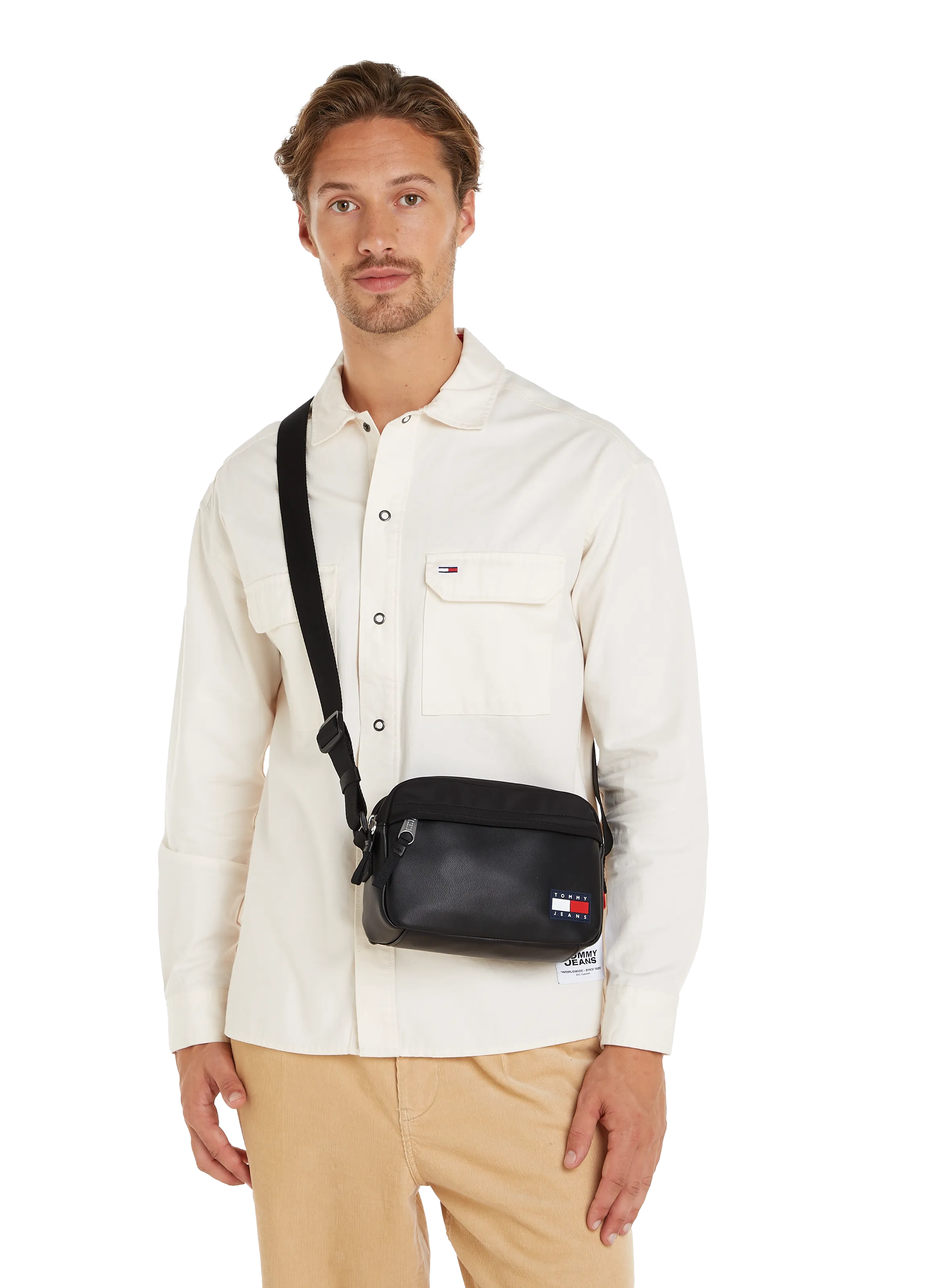 Tommy hilfiger  Shoulder bag with logo - Black