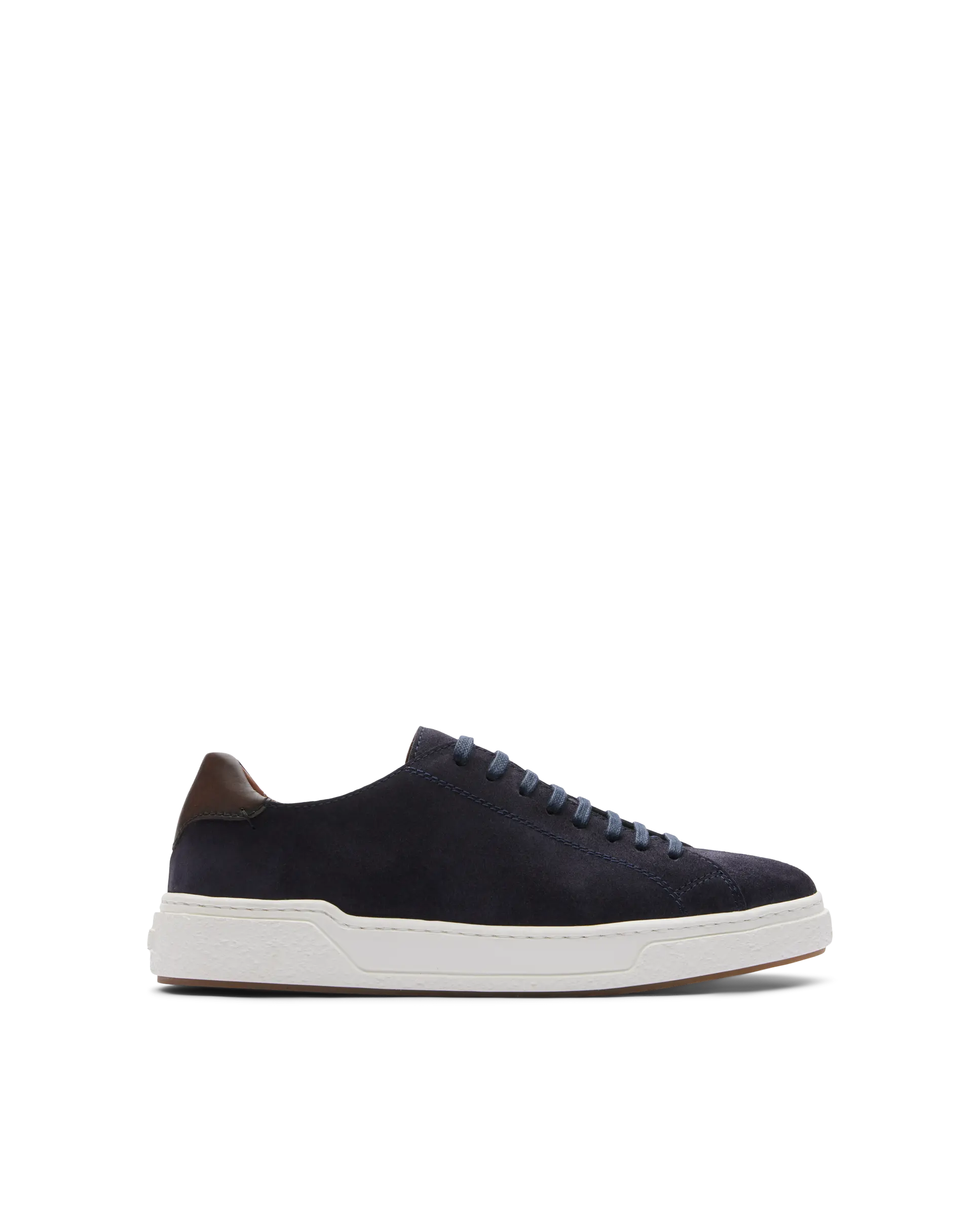 Torino Marine Blue Suede Calf Sneakers