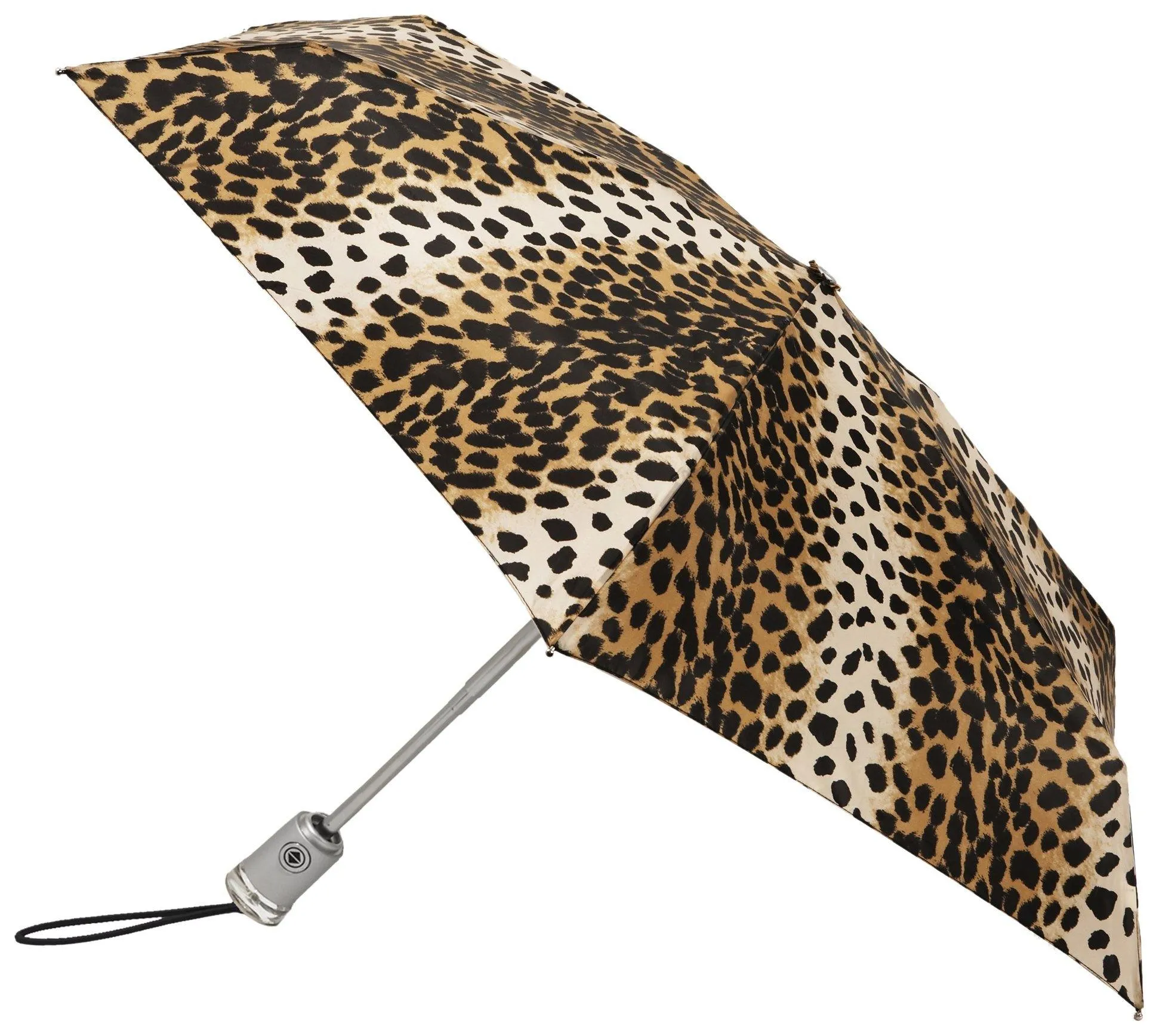 Totes Ladies Signature Auto Open Auto Close Compact Umbrella  