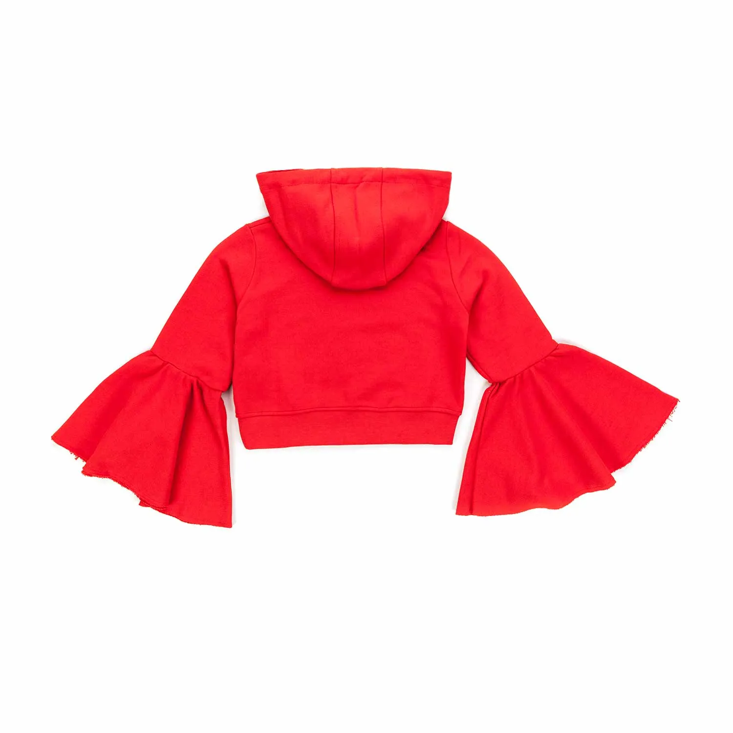 Touriste Red Hoodie For Girl And Teen