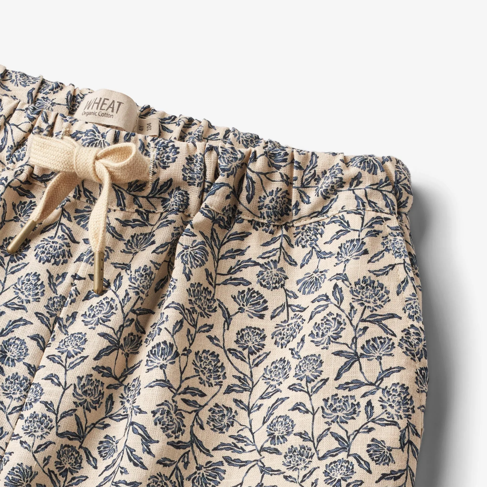 Trousers Shilla - blue cornflowers