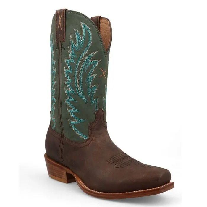 Twisted X Men's 12 Inch Tech X Boot Cocoa & Mint