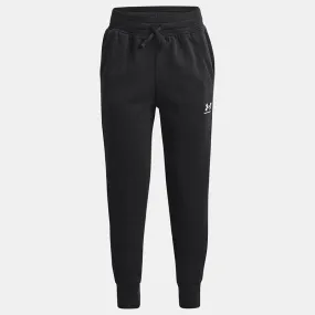 Under Armour Kids' Rival Fleece EM Joggers Black / White