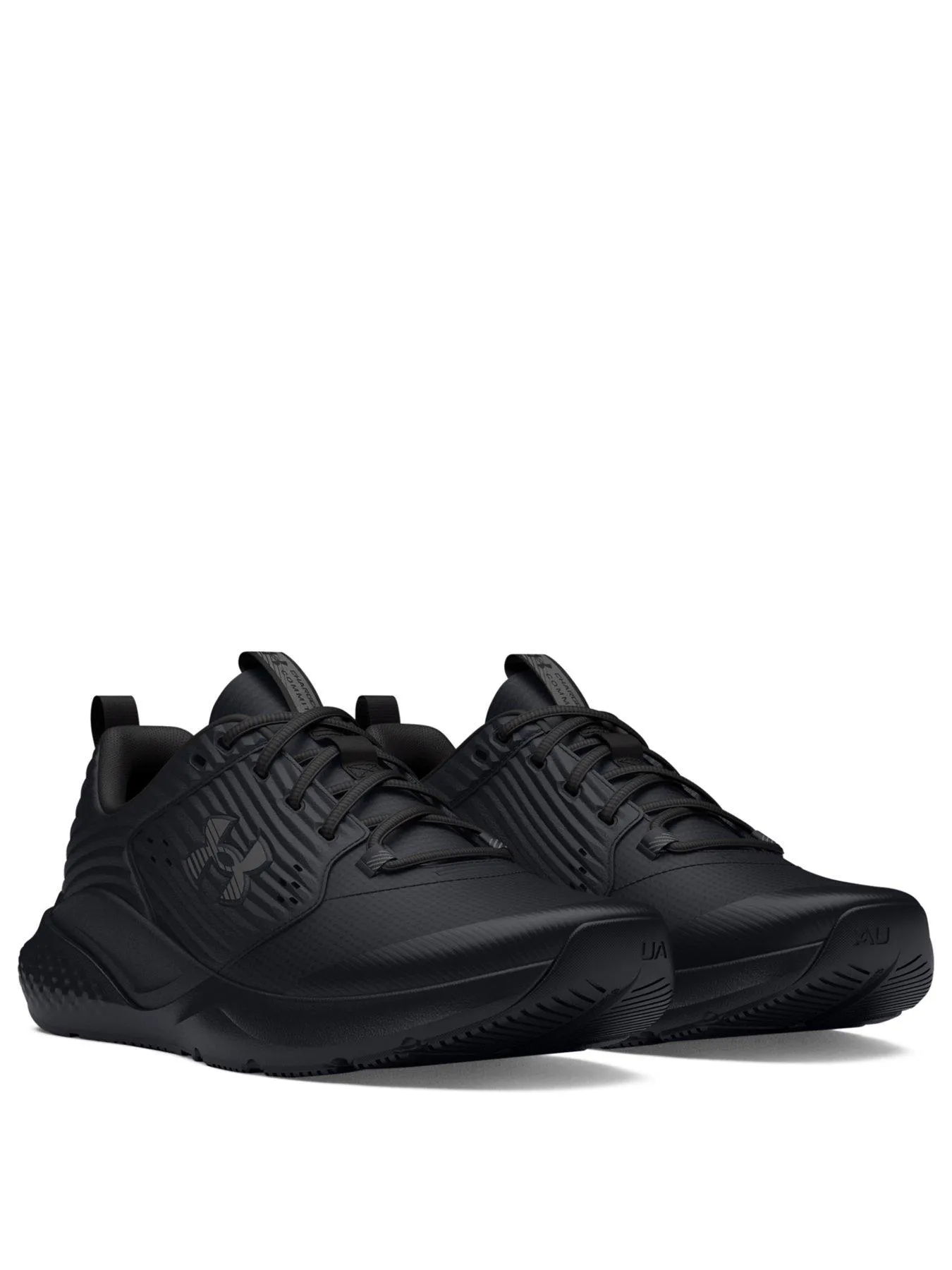 UNDER ARMOUR Mens Training Charged Commit 4 Trainers - Black