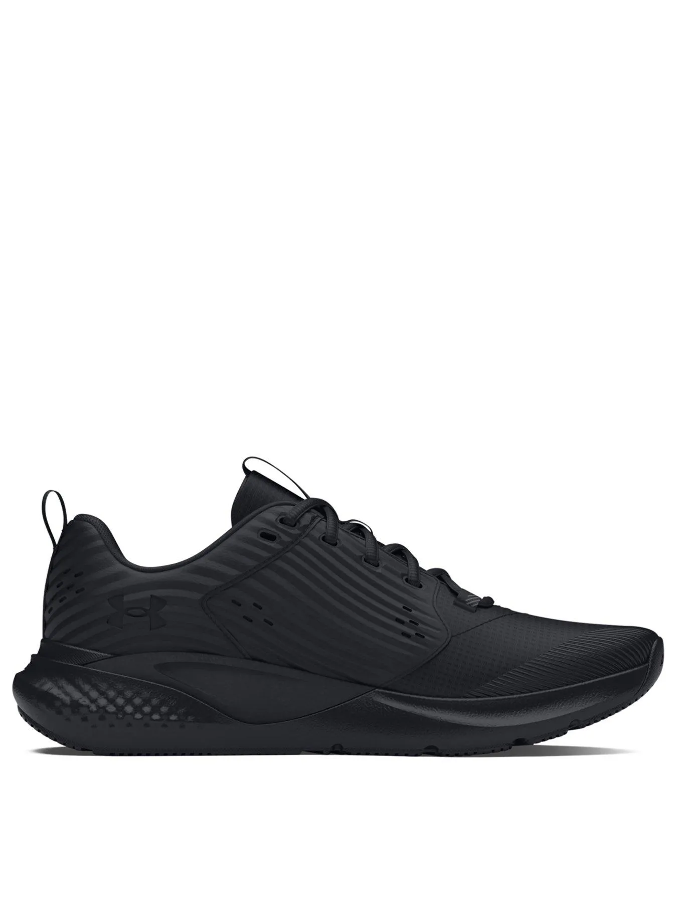 UNDER ARMOUR Mens Training Charged Commit 4 Trainers - Black