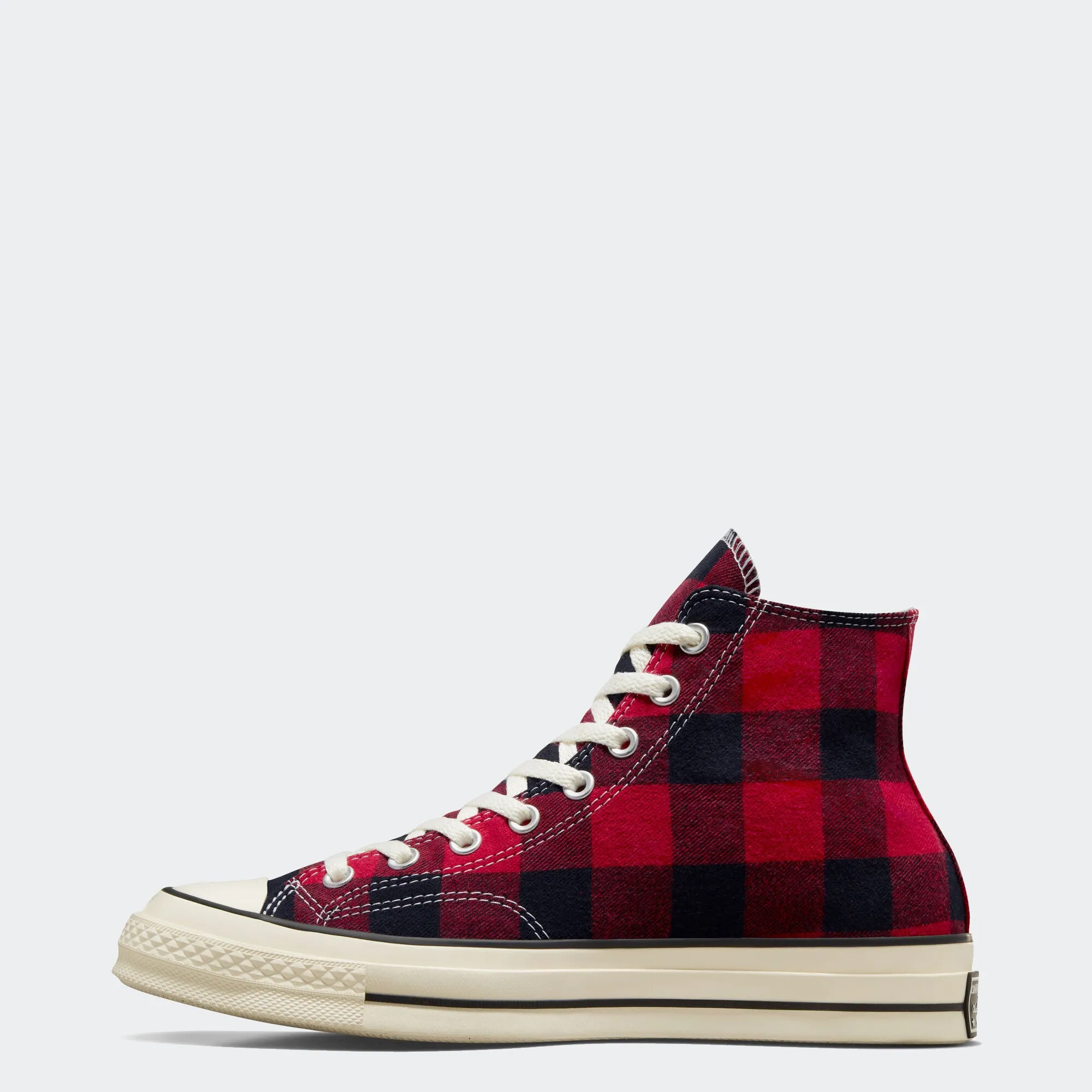 Unisex Converse Chuck 70 Upcycled Red Flannel