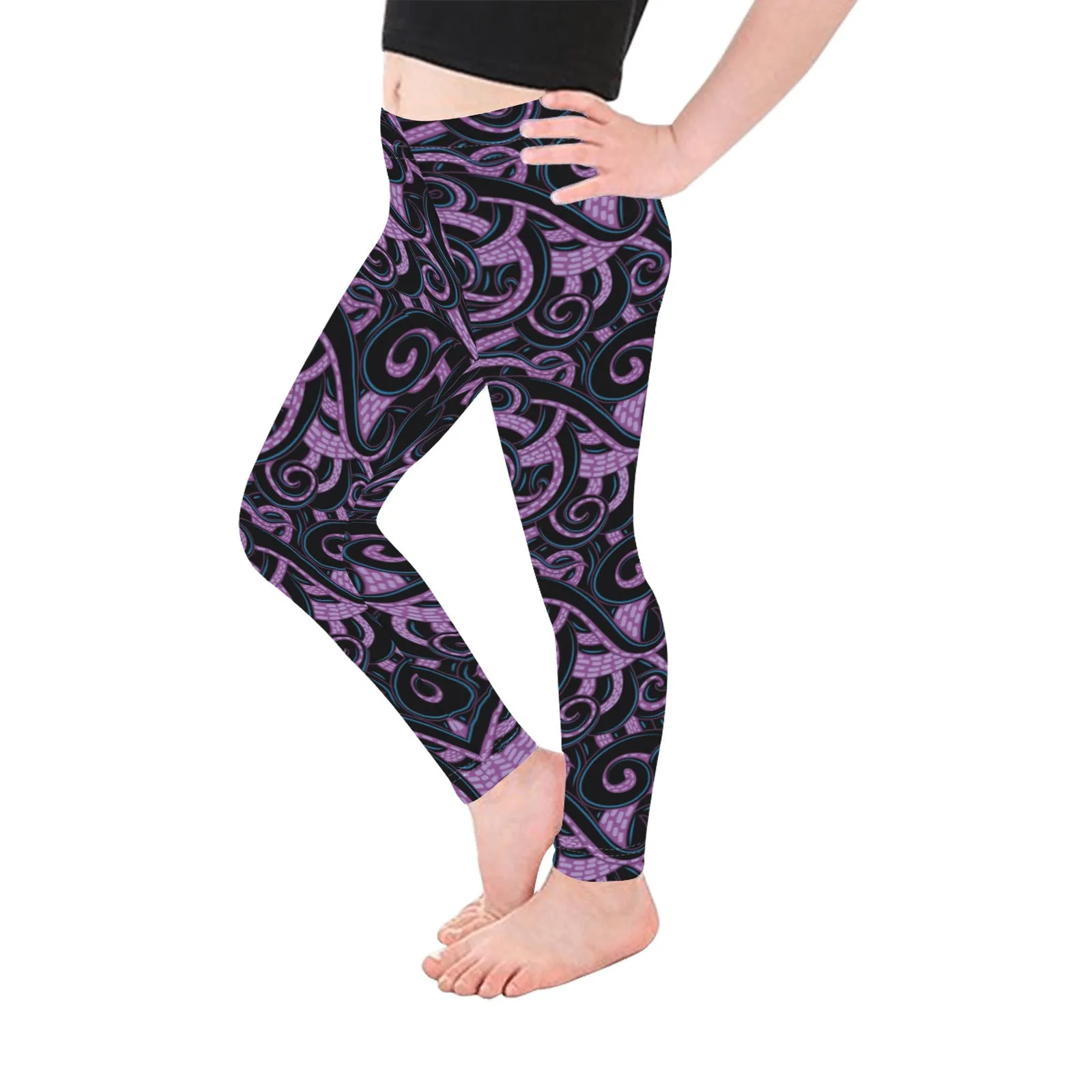 Ursula Tentacles Kid's Leggings