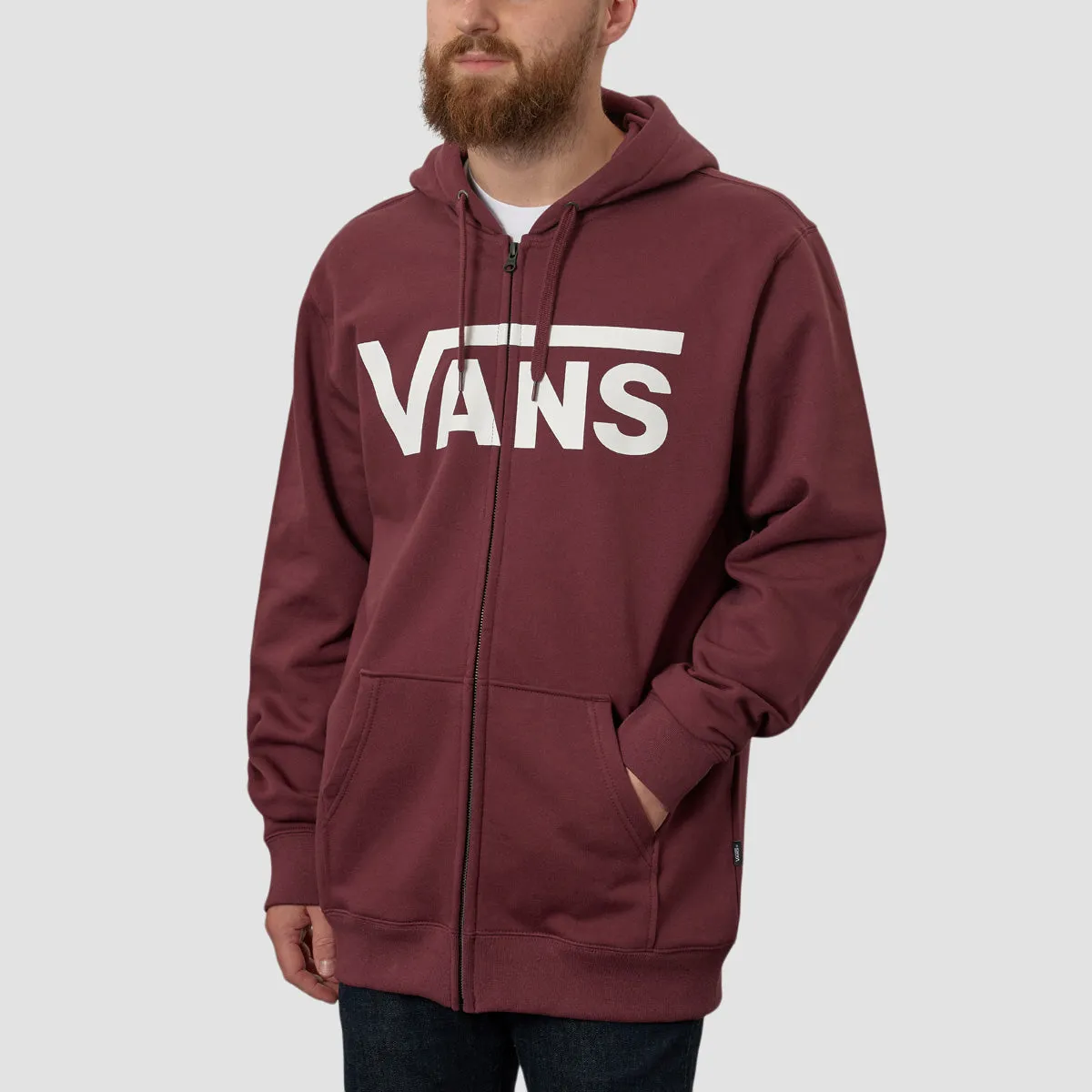 Vans Classic II Zip Hoodie Port Royale/White