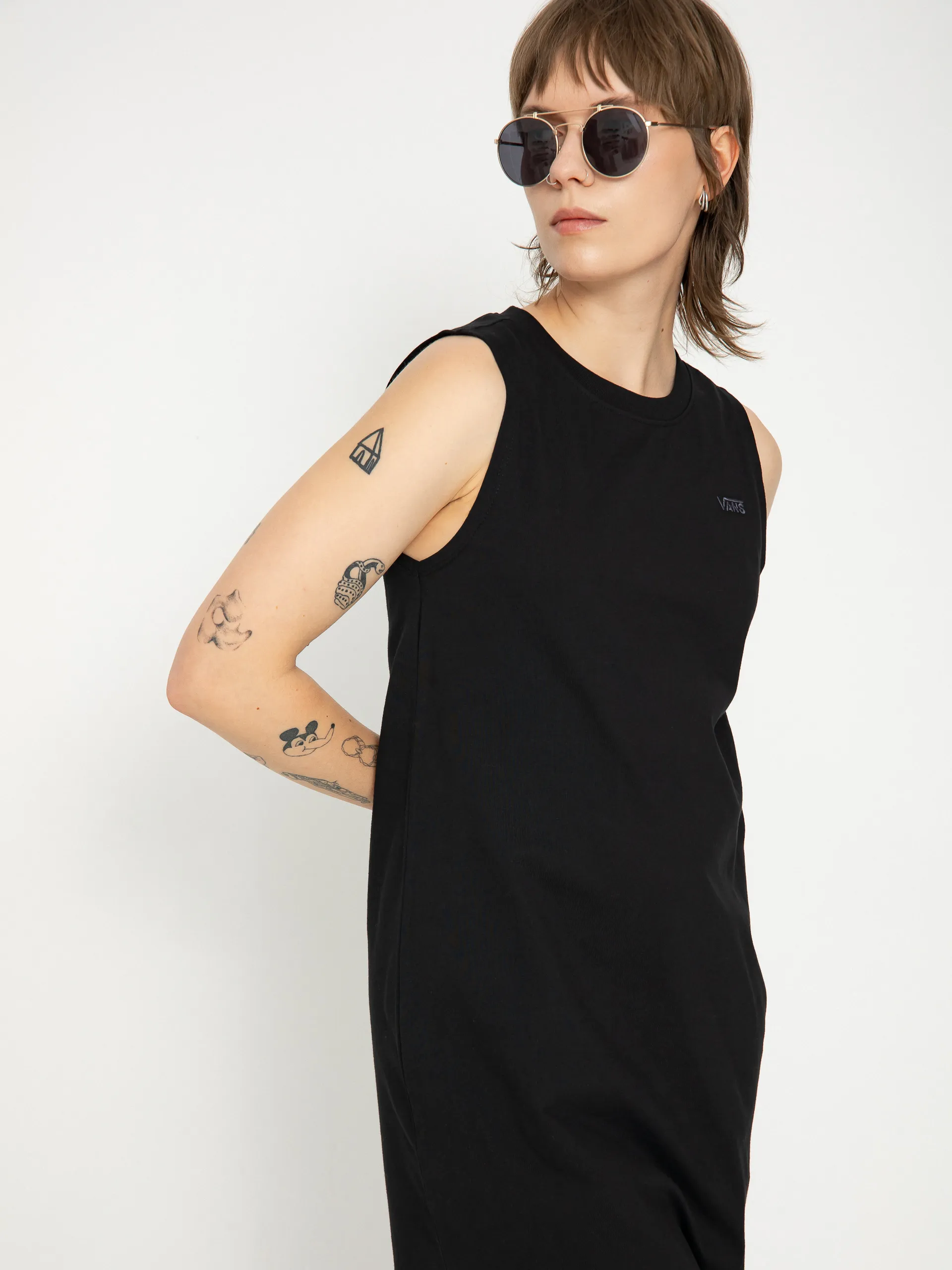 Vans Dress Left Chest Maxi Wmn (black)