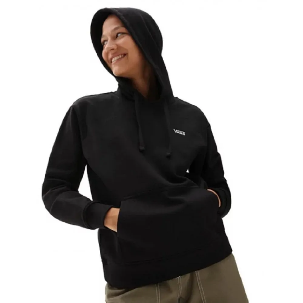 Vans Ladies Black V Flying Boyfriend Fit Hoodie