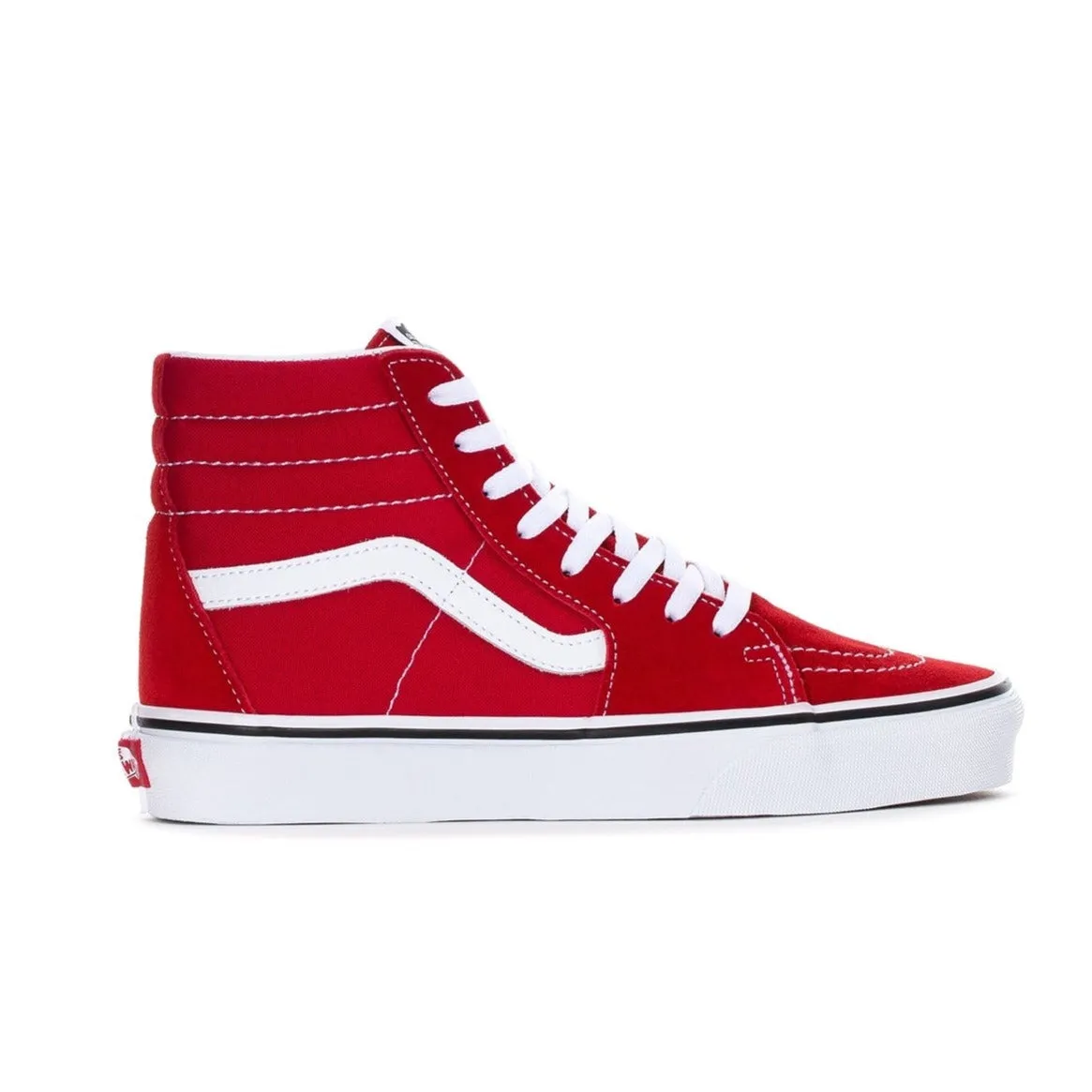 Vans Sk8-HI (Racing Red/White)