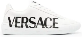 Versace Greca logo-print low-top sneakers White