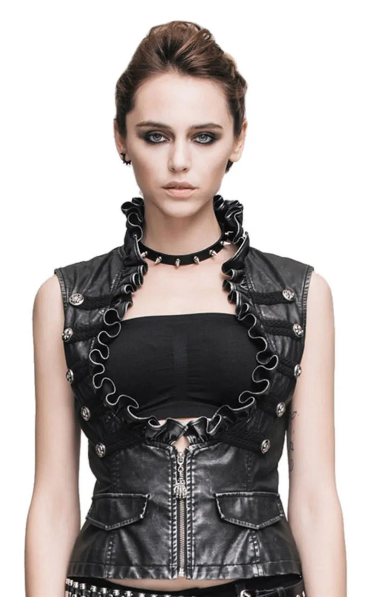 vest women's Devil Fashion - Gothic Aurora - DVWT00501  -  Metal-shop