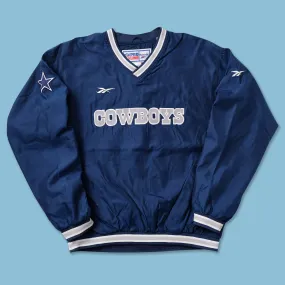 Vintage Reebok Dallas Cowboys Windbreaker Large