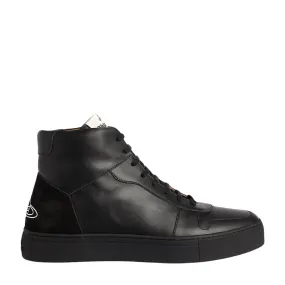 Vivienne Westwood Classic Black High Top Trainers