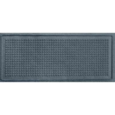 WaterHog Squares Indoor/Outdoor Boot Tray, Bluestone, 15 in. x 36 in.