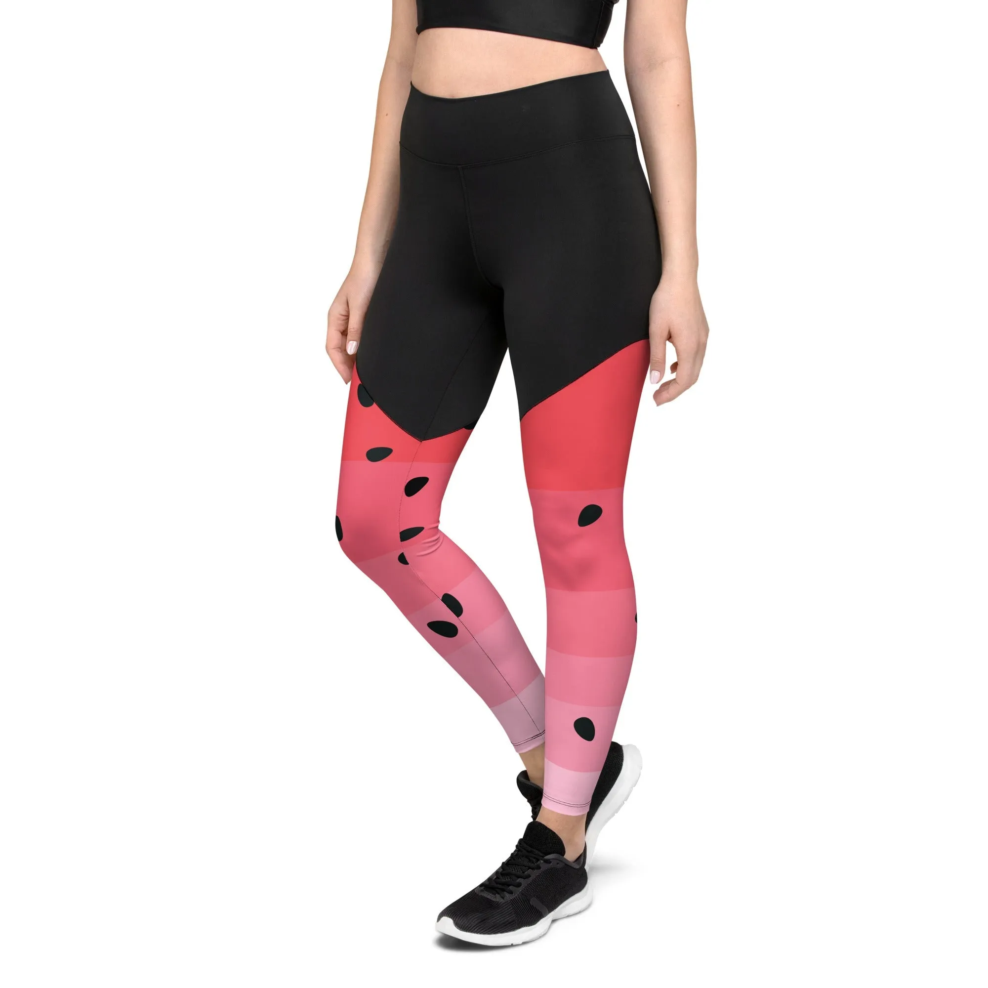 Watermelon Compression Leggings