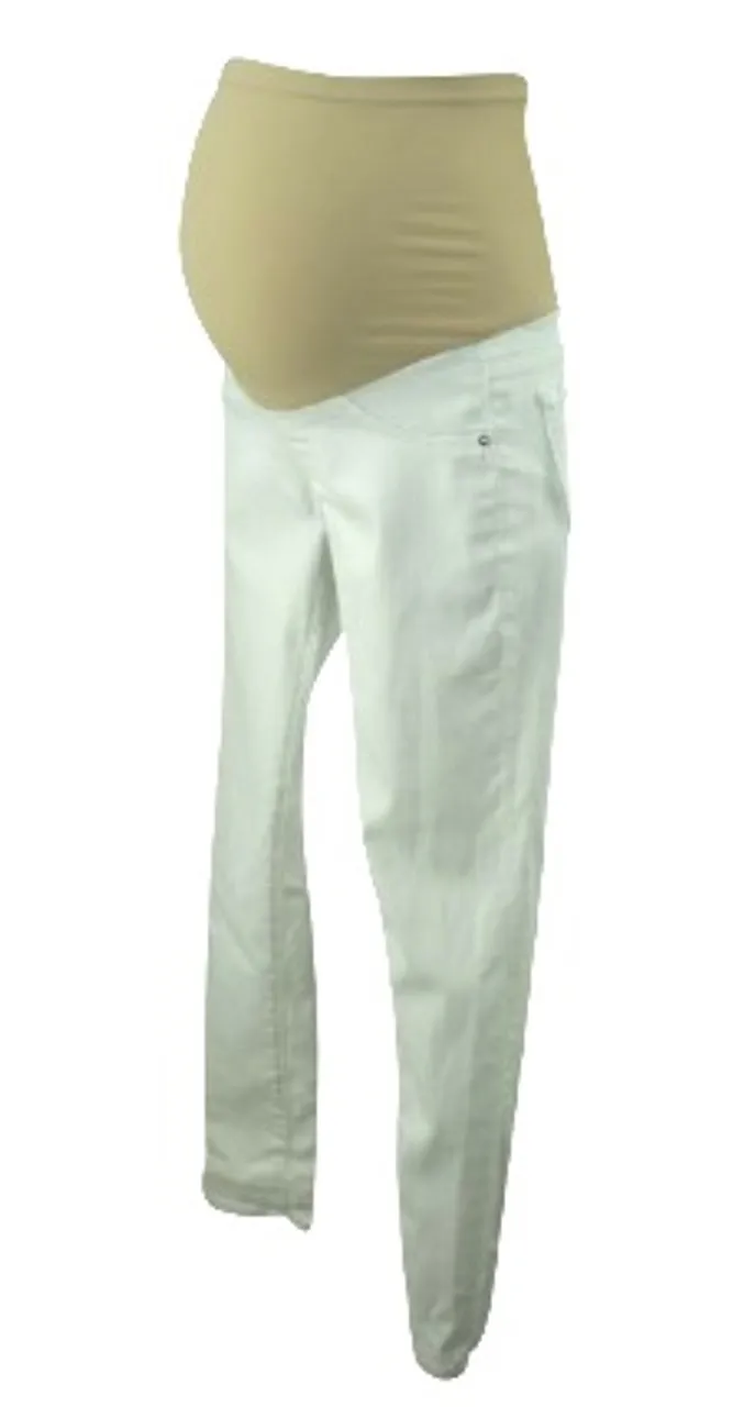 White AG Adriano Goldschmied Maternity Skinny Cropped Maternity Jeans (Like New - Size 26R)