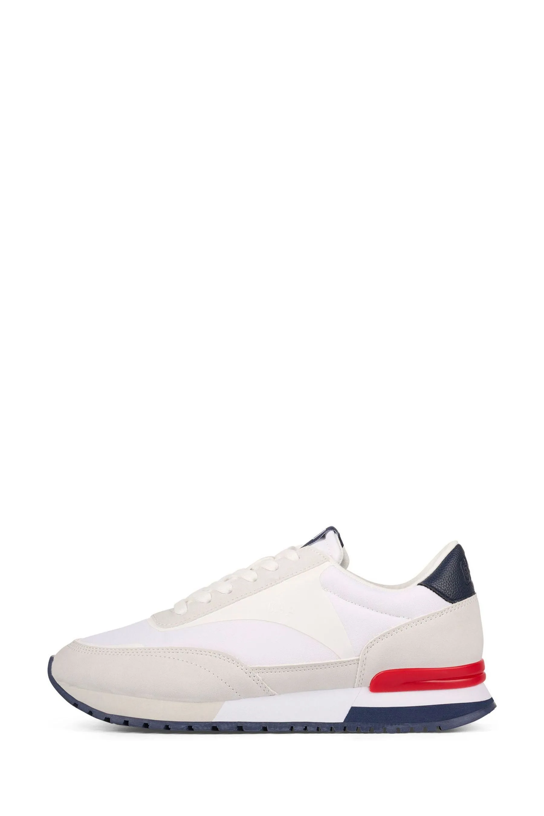 White New York Low Top Trainers