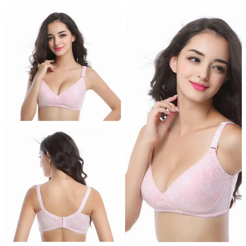 Women Maternity Nursing Bra Breastfeeding Pregnant Feeding Maternity Bras Cup 34-42B SM6