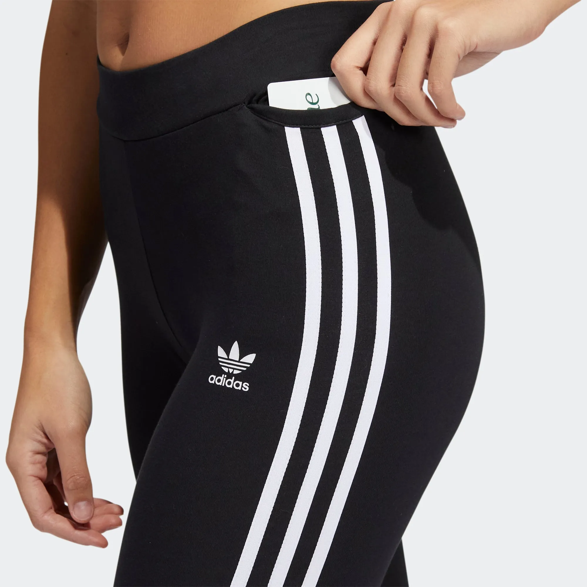 Women's adidas Originals Adicolor 3-Stripes Leggings Black