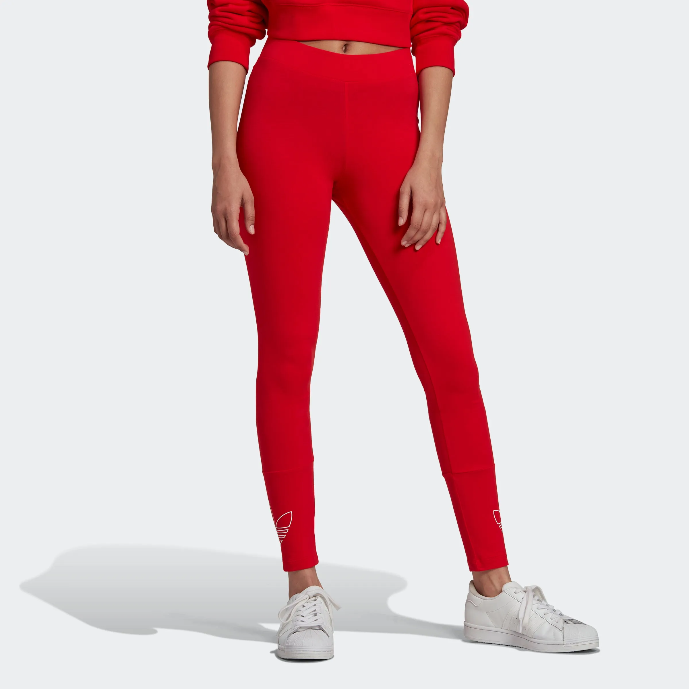 Women's adidas Originals Leggings Vivid Red