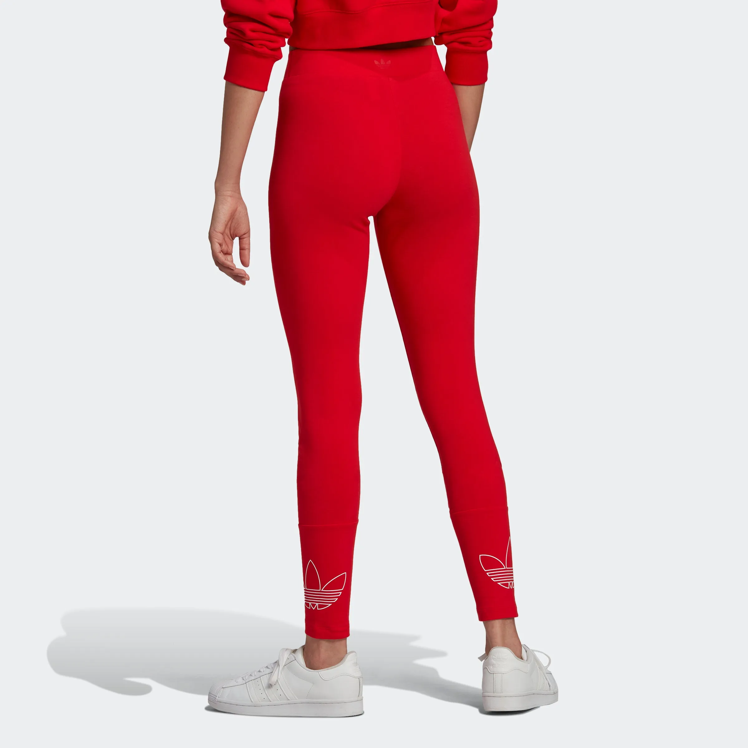 Women's adidas Originals Leggings Vivid Red