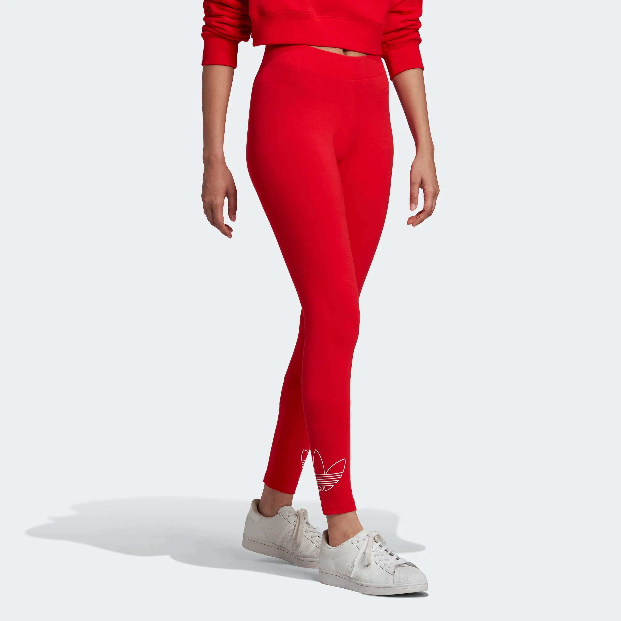 Women's adidas Originals Leggings Vivid Red