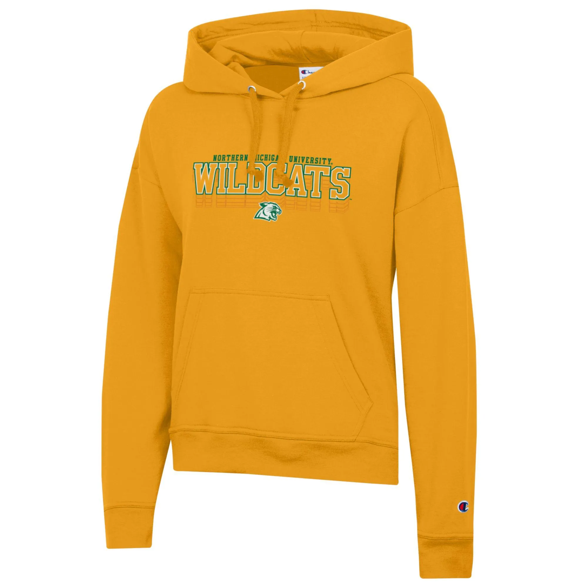 Womens CHAMPION gl Northern Michigan Wildcats SP Women's Powerblend Hoodie