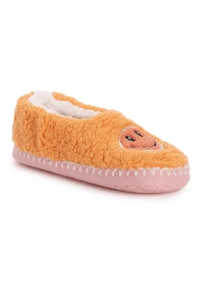 Women'S Sherpa Smiley Ballerina Slipper