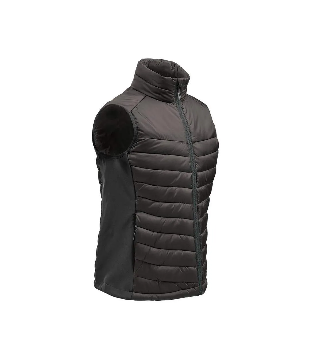 Womens/ladies montserrat thermal gilet black/granite Stormtech