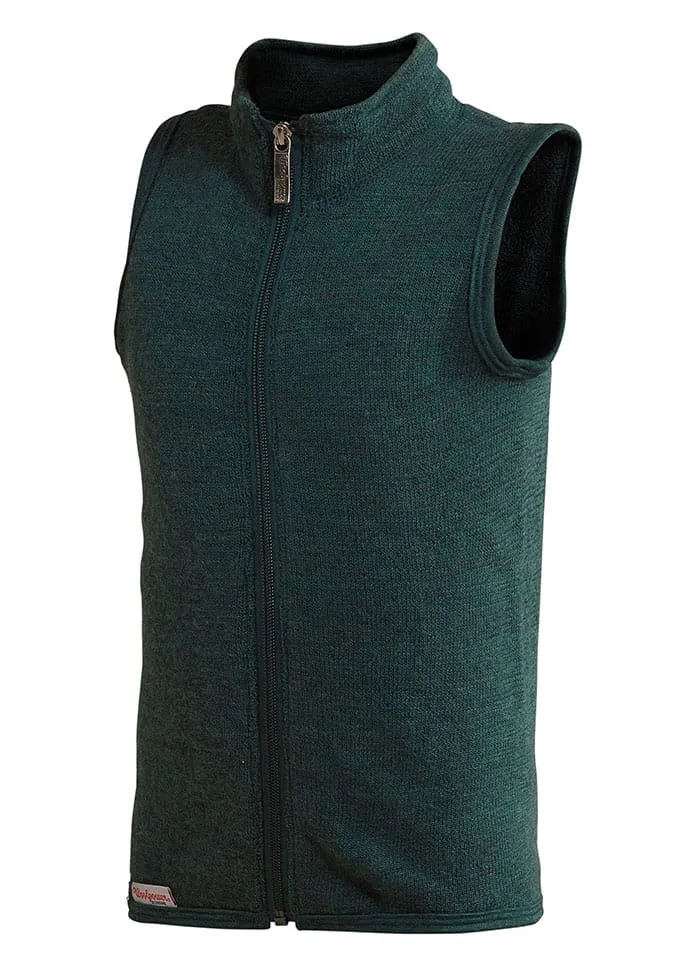 Woolpower Kids' Vest 400 Forest Green | Buy Woolpower Kids' Vest 400 Forest Green here | Outnorth