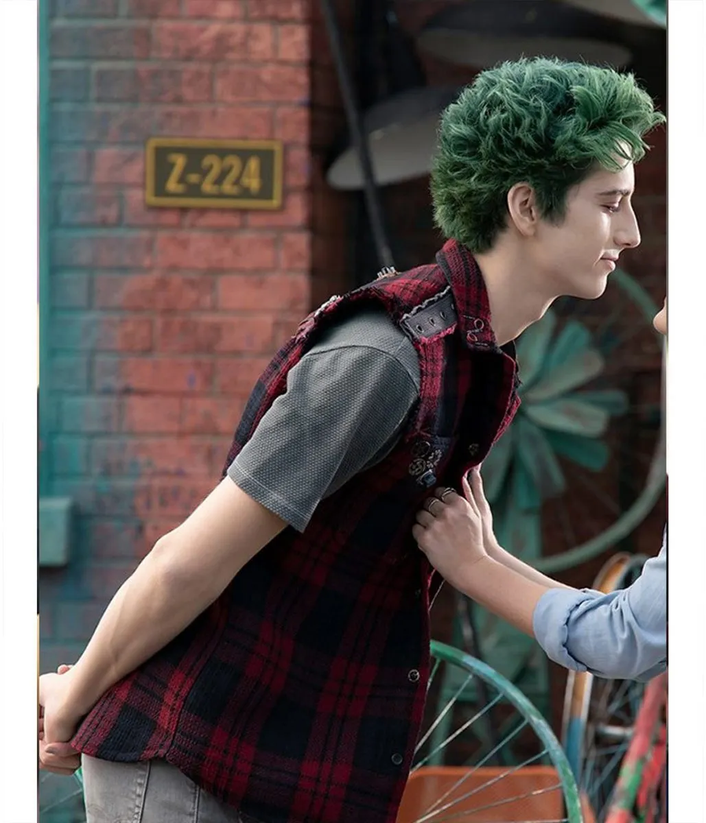 Zombies 2 Milo Manheim Red Checkered Vest