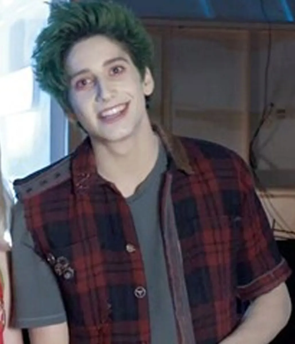 Zombies 2 Milo Manheim Red Checkered Vest